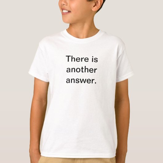 Another Answer T-Shirt (Vorderseite)