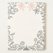 Another Beautiful Day Floral Illustration Planner Planer (Rückseite)