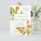 another cutie on the way invitation einladung (Stehend Vorderseite)