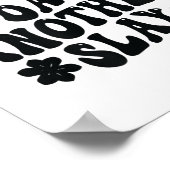 Another Day Another Slay Motivational Cool And Tre Poster (Ecke)