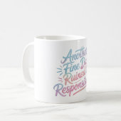 Another fine day ruined by responsibility - funny  kaffeetasse (Vorderseite Links)