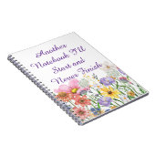 Another Notebook I'll Start and Never Finish Notizblock (Rechte Seite)