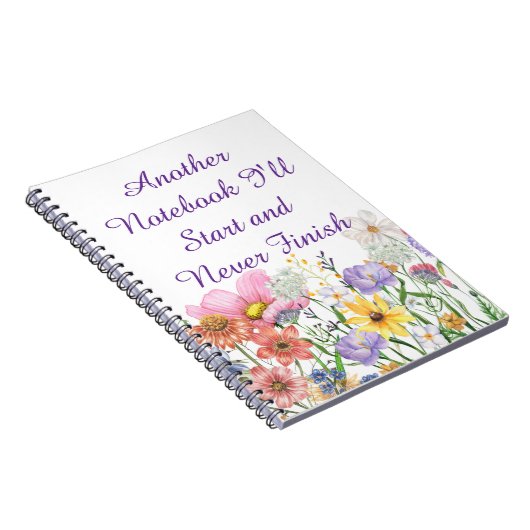 Another Notebook I'll Start and Never Finish Notizblock (Rechte Seite)