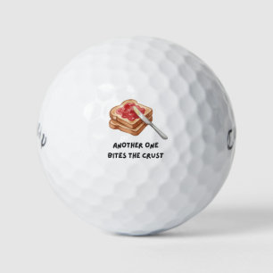 Another One Bites The Crust Lustiges Geburtstags Golfball