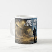 Another One Bites the Dust Urban Noir Tasse (Vorderseite Links)