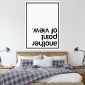 Another point of view leinwanddruck (Insitu (Schlafzimmer))