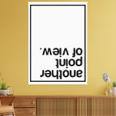 Another point of view leinwanddruck (Insitu (Wohnzimmer))