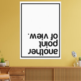 Another point of view leinwanddruck