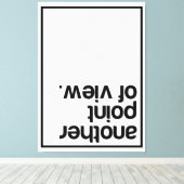 Another point of view leinwanddruck (Insitu (Holzboden))