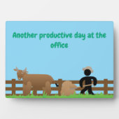 Another Productive Day at the Office Fotoplatte (Vorderseite)