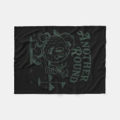 Another Round Golf Golfer Golf Lover Srts Men Dad  Fleecedecke (Vorderseite (Horizontal))