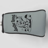 Another Round Golf Lover Sports Golfing Man  Headcover (Vorderseite)
