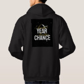 Another Year, Another Chance – Inspirational desig Hoodie (Rückseite)