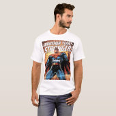 Another Year Stronger! Superhero New Year Design w T-Shirt (Vorne ganz)