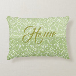 Anouke Loom Sage Home Schrift Dekokissen