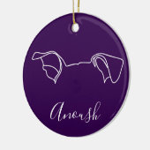Anoush Ornament (Paw Prints) (Links)