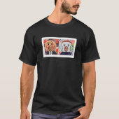 Anpanman Matsumoto und Shokupanman Hamada T-Shirt (Vorderseite)