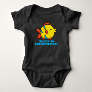 Anpassbar "Du bist so sofistisiert" Baby Strampler