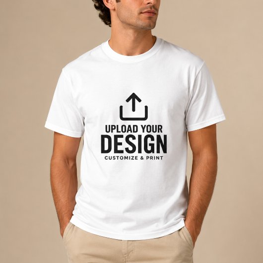 Anpassbar Einfache Leere Personalisierte T-Shirt