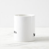 Anpassbar "Es ist ein Dr." PHD-Abschluss-Geschenk Kaffeetasse (Mittel)