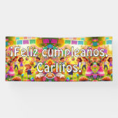 Anpassbar ¡Feliz cumpleaños! Fiesta Banner (Horizontal)