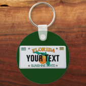 (Anpassbar) Florida-Lizenzplatte Schlüsselanhänger (Vorderseite)