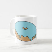Anpassbar für Ihren Lieblingsdughnut Kaffeetasse (Vorderseite Links)