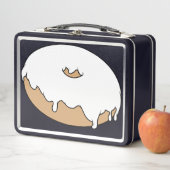 Anpassbar für Ihren Lieblingsdughnut Metall Brotdose (Beispiel)