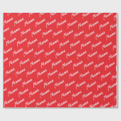 Anpassbar Geschenkpapier (Flach)