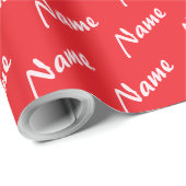 Anpassbar Geschenkpapier (Rolleneckpunkt)