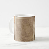 (Anpassbar) Goldene Erinnerungen Kaffeetasse (Vorderseite Links)