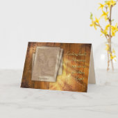 (Anpassbar) Goldene Erinnerungen Karte (Gelbe Blume)