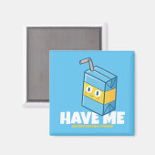 Anpassbar "Haben Sie und werden Sie Milchionär" Magnet (Vorderseite/Rückseite)