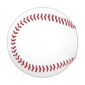 Anpassbar Ihr Design oder Text Hier Personalisiert Baseball (Vorderseite Links)