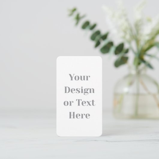 Anpassbar Ihr Design oder Text hier Personalisiert Begleitkarte (Stehend Vorderseite)