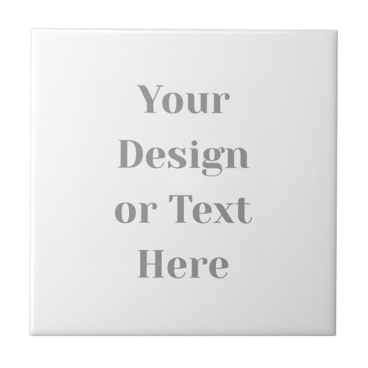 Anpassbar Ihr Design oder Text hier Personalisiert Fliese (Vorderseite)