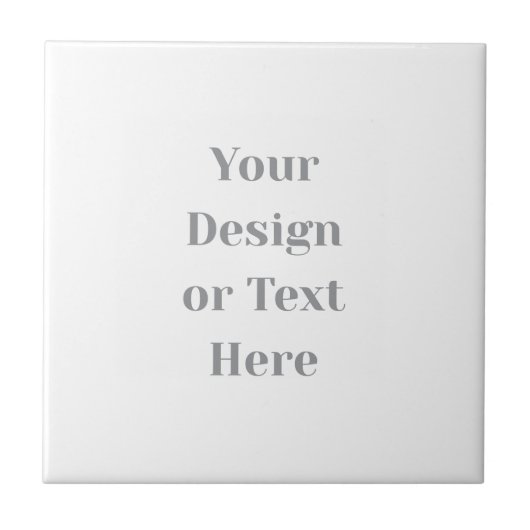 Anpassbar Ihr Design oder Text hier Personalisiert Fliese (Vorderseite)