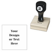 Anpassbar Ihr Design oder Text hier Personalisiert Gummistempel (Stempel)