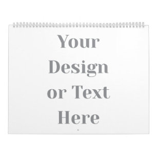 Anpassbar Ihr Design oder Text hier Personalisiert Kalender