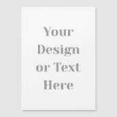 Anpassbar Ihr Design oder Text Hier Personalisiert Magnetkarte (Vorderseite)