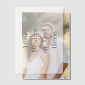 Anpassbar Ihr Design oder Text Hier Personalisiert Pergament Einladungen (Versatz (Ehepaar))