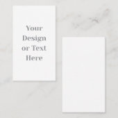 Anpassbar Ihr Design oder Text hier Personalisiert Rabattkarte (Vorne/Hinten)