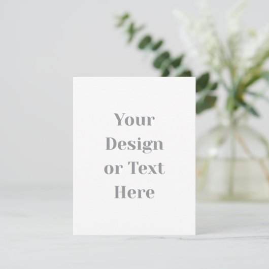Anpassbar Ihr Design oder Text hier Personalisiert RSVP Karte (Stehend Vorderseite)
