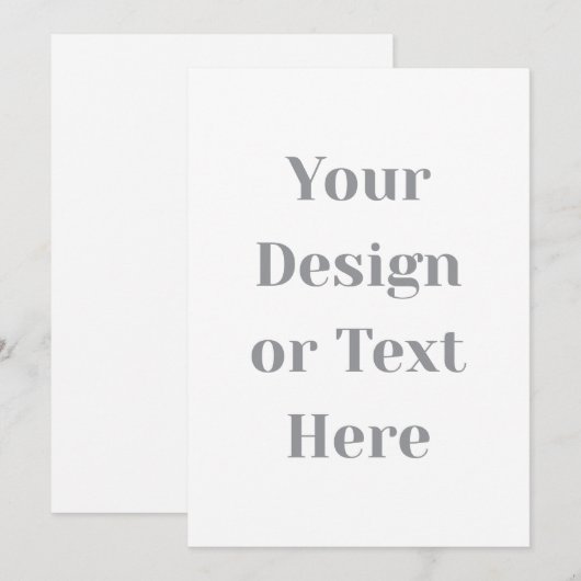 Anpassbar Ihr Design oder Text Hier Personalisiert Save The Date (Vorne/Hinten)