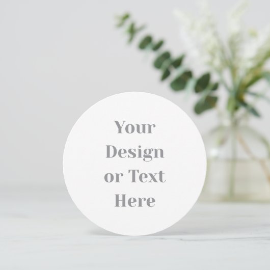 Anpassbar Ihr Design oder Text hier Personalisiert Save The Date (Stehend Vorderseite)