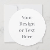 Anpassbar Ihr Design oder Text hier Personalisiert Save The Date (Vorderseite)