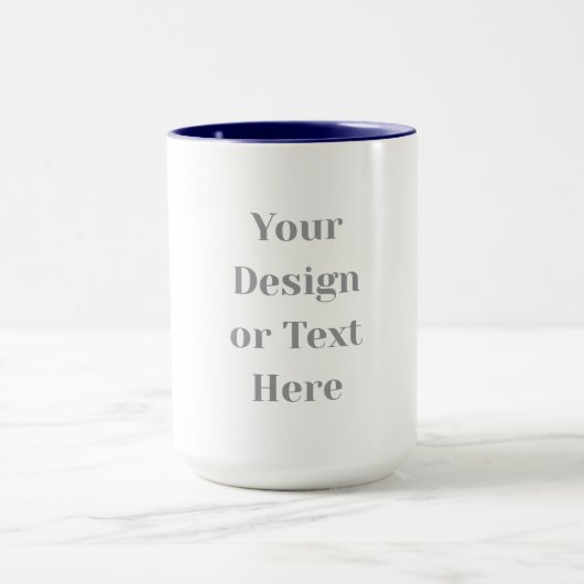 Anpassbar Ihr Design oder Text hier Personalisiert Tasse (Zentrum)