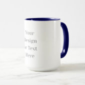 Anpassbar Ihr Design oder Text hier Personalisiert Tasse (VorderseiteRechts)