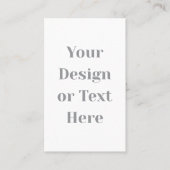 Anpassbar Ihr Design oder Text hier Personalisiert Visitenkarte (Vorderseite)