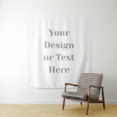 Anpassbar Ihr Design oder Text hier Personalisiert Wandteppich (Beispiel)
